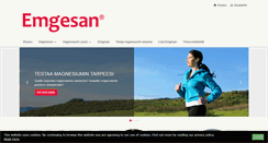 Desktop Screenshot of emgesan.fi
