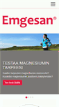 Mobile Screenshot of emgesan.fi