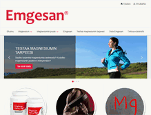 Tablet Screenshot of emgesan.fi